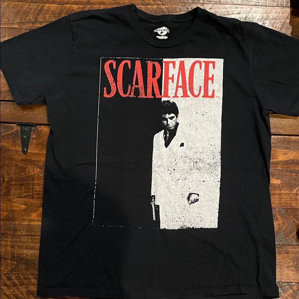 Black Scarface Graphic Tee